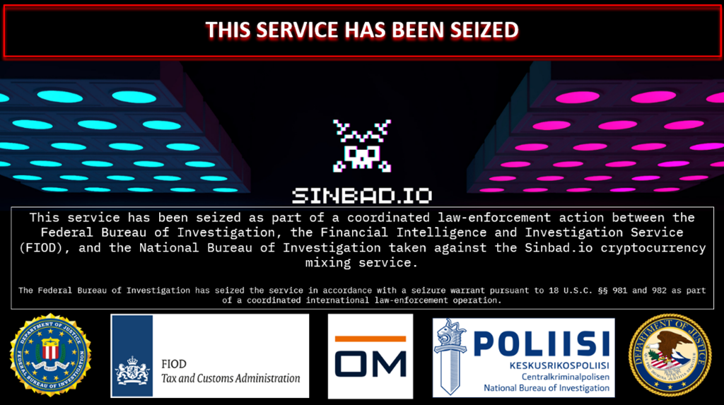 picture, this service has been seized, Sinbad.io
